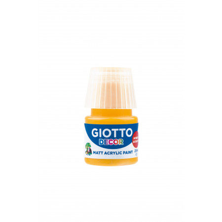 BOJA AKRILNA ŽUTA GIALLO ORO 25ML GIOTTO DECOR 538103 