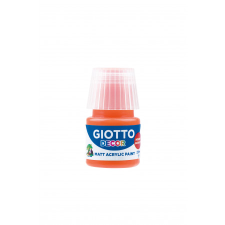 BOJA AKRILNA NARANDŽASTA 25ML GIOTTO DECOR 538105 