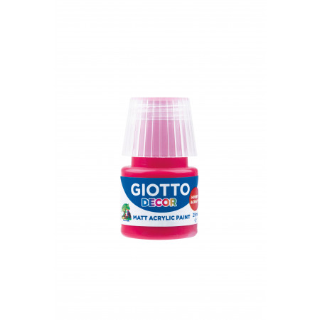BOJA AKRILNA CRVENA CARMINE 25ML GIOTTO DECOR 538109 