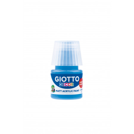 BOJA AKRILNA PLAVA CYAN 25ML GIOTTO DECOR 538115 