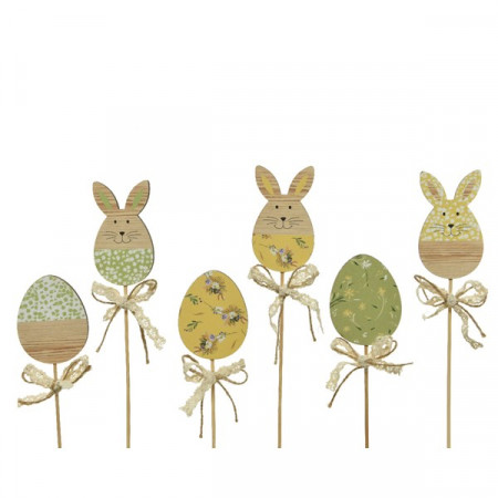 FIGURA USKRŠNJA NA ŠTAPIĆU DRVENA 30CM 80.3807 