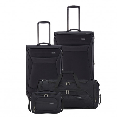 KOFER PUTNI 2/1 TRAVELITE+PUTNA TORBA+NESESER CHIOS 4W Lexp/M BLACK 080042 01 