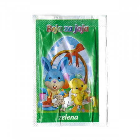 USKRŠNJA BOJA ZA JAJA ZELENA PAN GRAF 