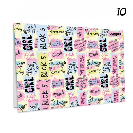 BLOK ZA CRTANJE BR.5 OCTOPUS UNL-0065 