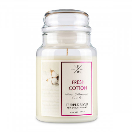 SVEĆA MIRISNA PURPLE RIVER FRESH COTTON 623g A1066 