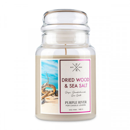 SVEĆA MIRISNA PURPLE RIVER DRIED WOOD & SEA SALT 623g A1068 