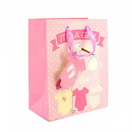 KESA UKRASNA MEDIUM 18x23x10CM BABY GIRL HX-S-2160M-2 