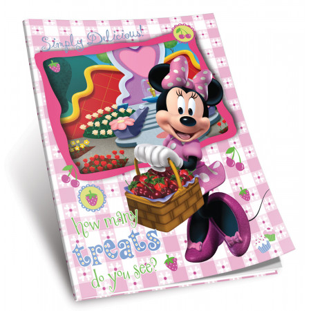 SVESKA A4 SITNI KARO 52L DISNEY 80gr 
