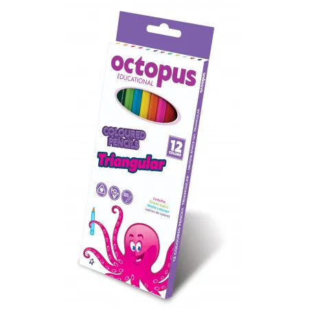 DRVENE BOJE 12/1 OCTOPUS TRIANGULAR UNL-0100 