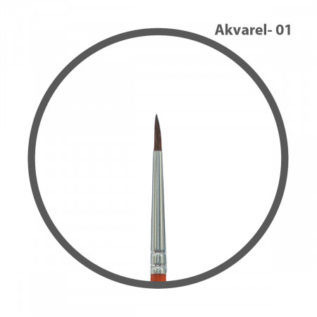 ČETKICA AKVAREL BR.01 MILAN 101 1 80301 