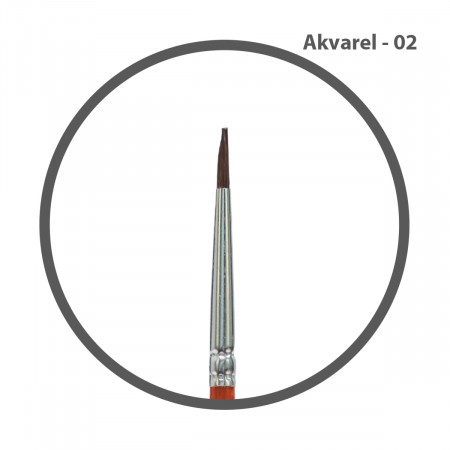 ČETKICA AKVAREL BR.02 MILAN 101 2 80302 
