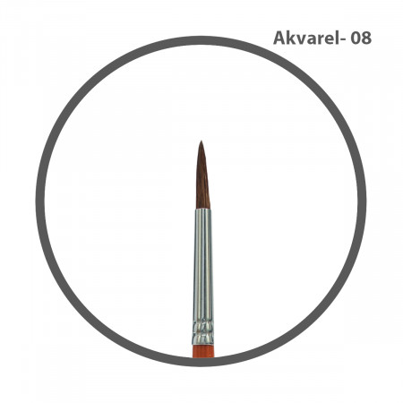ČETKICA AKVAREL BR.08 MILAN 101 8 80308 