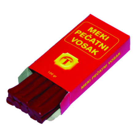 PEČATNI VOSAK 10/1 MEKI 100gr BEOHEMIK 