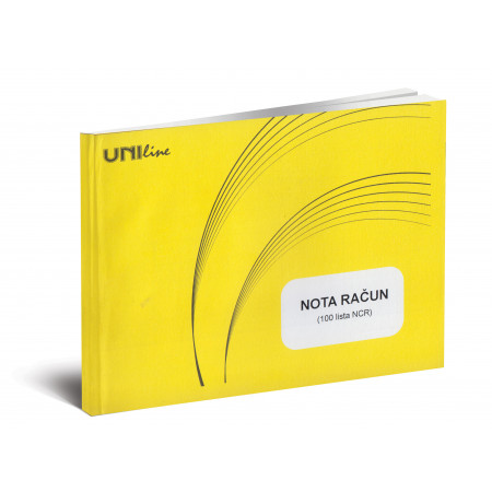 BLOK A6 NOTA RAČUN NCR UNI-LINE OFFICE 