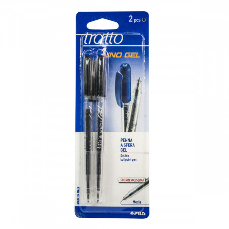 HEMIJSKA OLOVKA 2/1 CRNA TRATTO GEL BLISTER 0034903 