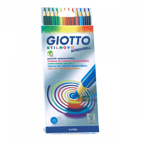 DRVENE BOJE 12/1 GIOTTO STILNOVO AQUARELL 0255700 