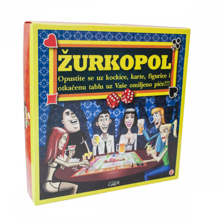 ŽURKOPOL+18 GODINA DRUŠTVENA IGRA 