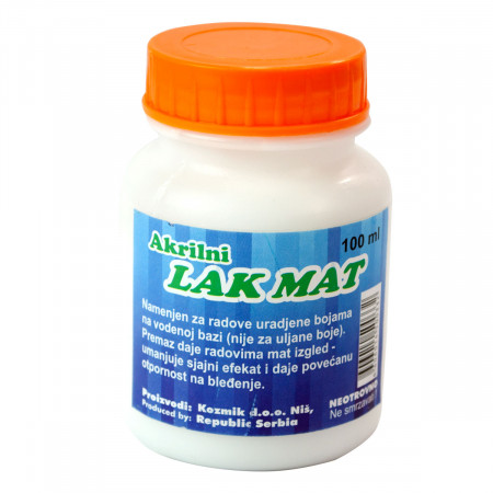 LAK MAT 100ml KOZMIK 