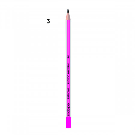 OLOVKA GRAFITNA HB 1/1 TRIANGULAR NEON UNL-0366 