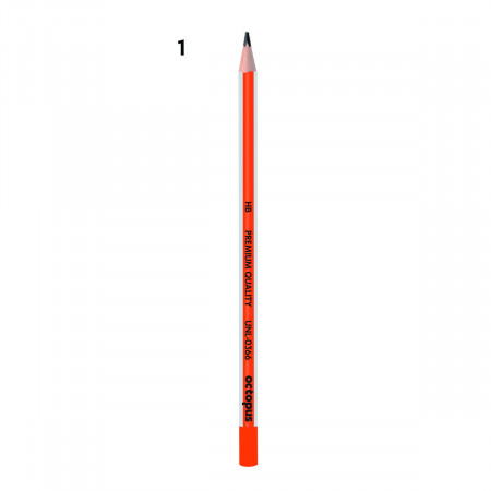 OLOVKA GRAFITNA HB 1/1 TRIANGULAR NEON UNL-0366 