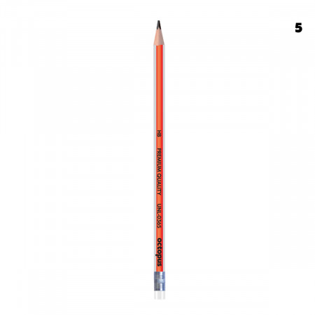 OLOVKA GRAFITNA HB SA GUMICOM 1/1 TRIANGULAR NEON UNL-0365 