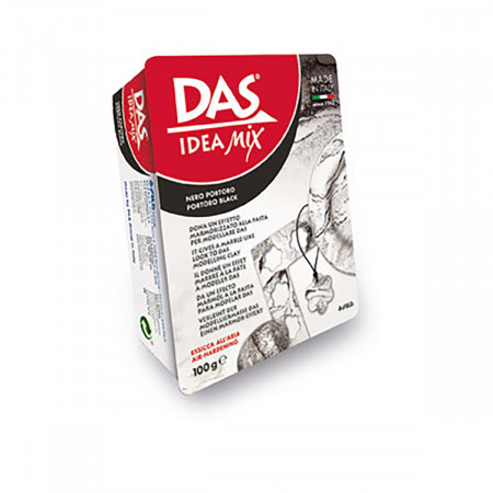 MASA ZA MODELOVANJE CRNA PORTORO 100g 342005 DAS 