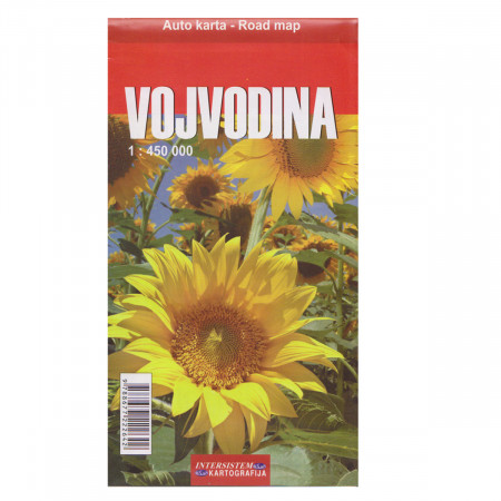 KARTA PLAN GRADA NOVOG SADA-AUTO KARTA VOJVODINE IS 