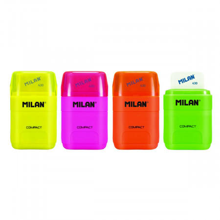 ZAREZAČ SA GUMICOM MILAN COMPACT FLUO 4719116 