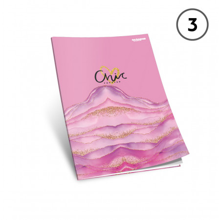 SVESKA A4 SITNI KARO 52L ŠIK 80g OCTOPUS UNL-0747 