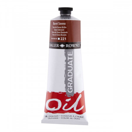 BOJA ULJANA 200ML BURNT SIENNA 117200221 GRADUATE 