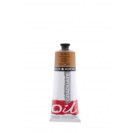 BOJA ULJANA 200ML SIENNA RAW 117200667 GRADUATE 