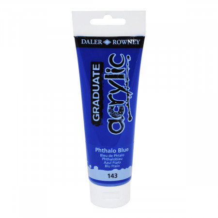 BOJA AKRILNA 120ML PHTHALO BLUE 123120143 GRADUATE 