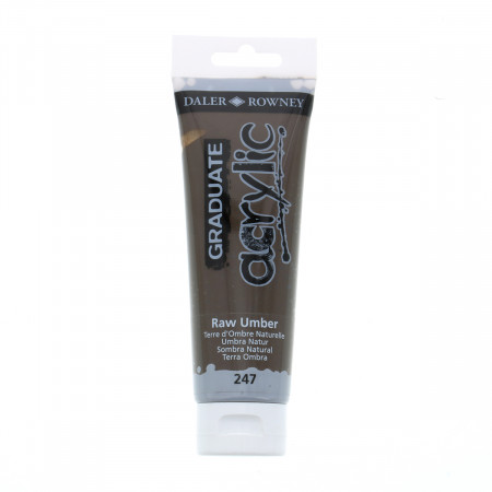 BOJA AKRILNA 120ML RAW UMBER 123120247 GRADUATE 