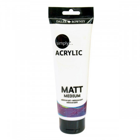 BOJA AKRILNA 250ML MAT MEDIUM TRANSPARENT 126250002 