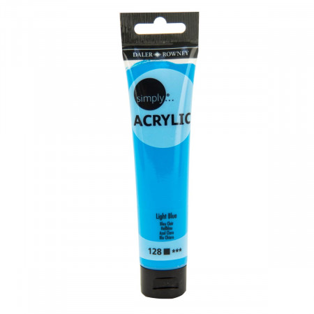 BOJA AKRILNA 75ML PLAVA SVETLO 126975128 SIMPLY 