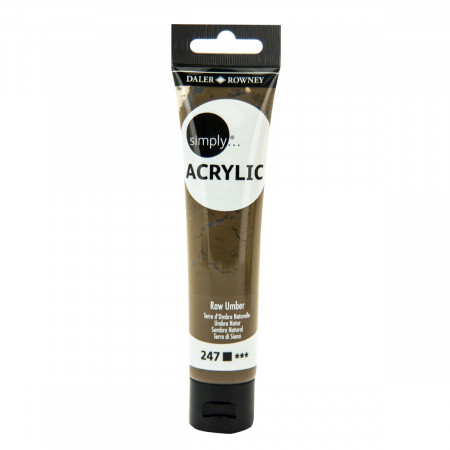 BOJA AKRILNA 75ML RAW UMBER 126975247 SIMPLY 