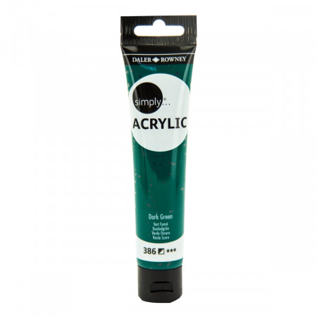 BOJA AKRILNA 75ML ZELENA TAMNO 126975386 SIMPLY 