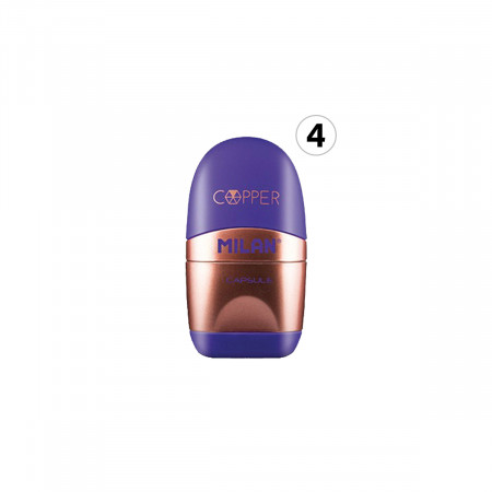 ZAREZAČ MILAN SA GUMICOM CAPSULE COPPER 4717112 