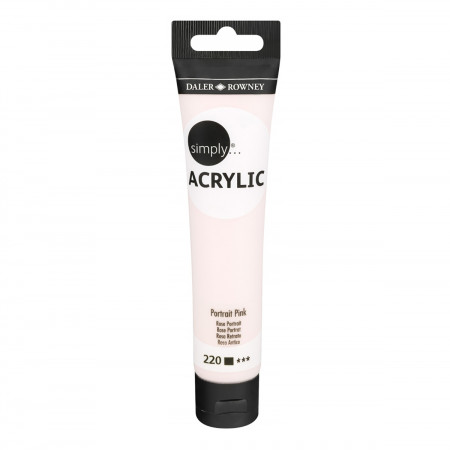 BOJA AKRILNA 75ML PINK PORT 126975220 SIMPLY 