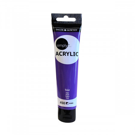 BOJA AKRILNA 75ML VIOLET 126975450 SIMPLY 