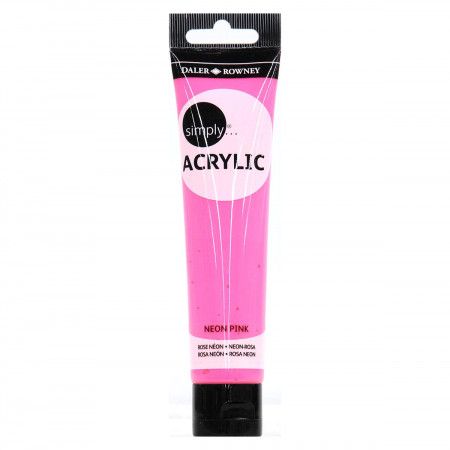 BOJA AKRILNA 75ML PINK NEON 126975538 SIMPLY 