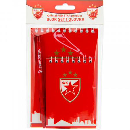 BLOKČIĆ 3/1 CRVENA ZVEZDA BLISTER 