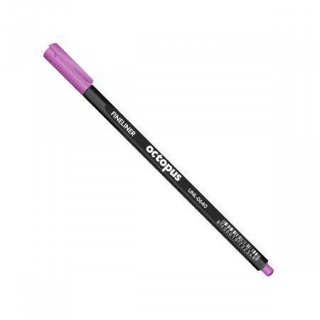 LINER 0.4mm PINK PASTEL FINELINER OCTOPUS UNL-0640 