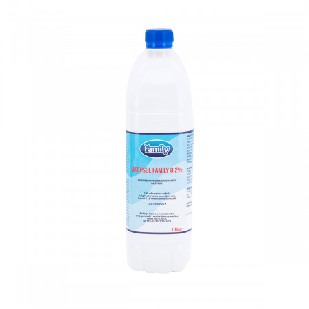 ASEPSOL FAMILY 1000ml 0.2% 