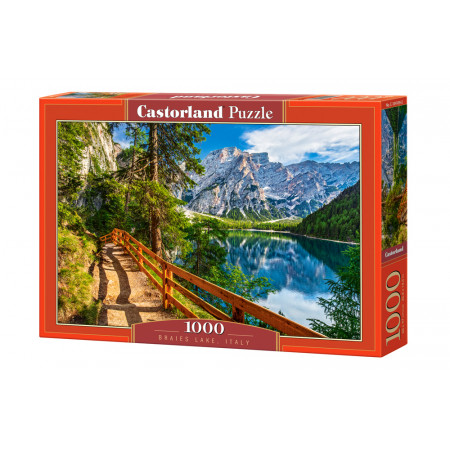 PUZZLE 1000 DELOVA C-104109-2 BRAIES LAKE ITALY CASTORLAND 