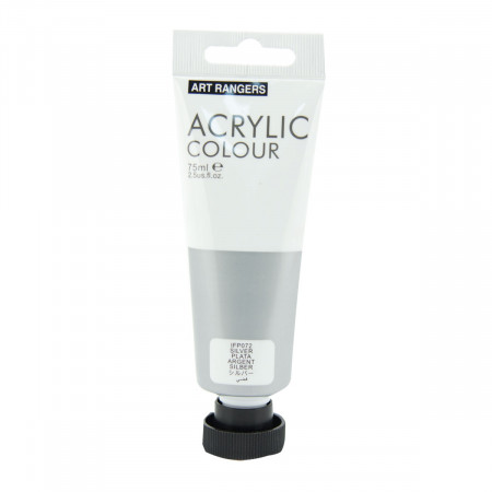 BOJA AKRILNA 75ML SILVER IFP072  ART RANGER 