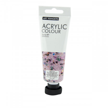BOJA AKRILNA 75ML SILVER GLITTER GFP119 ART RANGER 