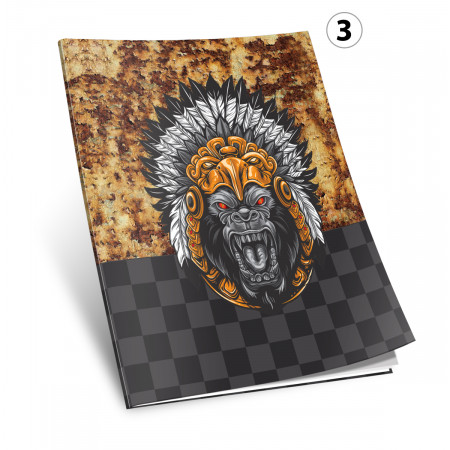SVESKA A4 ČISTA 52L STREET ART 80g UNI LINE UNL-1320 
