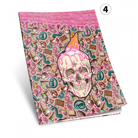 SVESKA A5 SITNI KARO 52L STREET ART 80g UNI LINE UNL-1321 