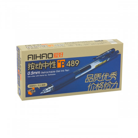 HEMIJSKA OLOVKA 1/1 0.5 PLAVA GEL B489 AIHAO 
